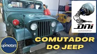 Troquei o COMUTADOR de IGNI&Ccedil;&Atilde;O do Jeep R&aacute;dio Willis 1975 todo original ; UPMPOTORS