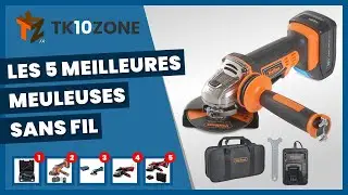 Les 5 meilleures meuleuses sans fil
