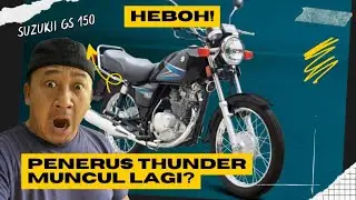 HEBOH! Penerus Suzuki Thunder 125 MUNCUL LAGI? Mesin Lebih Besar, Tapi Kok Masih Karburator?