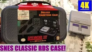 SNES Classic Edition RDS Case Review Unboxing 4K