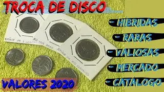 Moedas H&Iacute;BRIDAs, troca de DISCO/ CUNHO - Valores e An&aacute;lise # Cole&ccedil;&atilde;o e Numism&aacute;tica 2020-2022