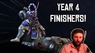NEW FOR HONOR YEAR 4 FINISHERS REACTION!