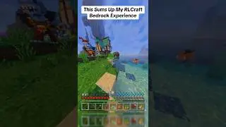 This Sums Up My RLCraft Bedrock Experience So Far #rlcraft #rlcraftbedrock #minecraftbedrock