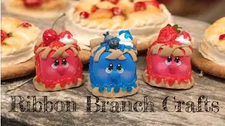 Air dry foam clay pie guy cuties tutorial 