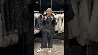 ‼️НОВАЯ КОЛЛЕКЦИЯ ПАЛЬТО ИЗ ИТАЛЬЯНСКОЙ ТКАНИ С ОТДЕЛКОЙ АУКЦИОННОЙ НОРКИ 99900р‼️ #модныепоказы