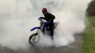 Yamaha Wr 450 Burnout