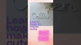 DIY Rope & Wire Name Sign ✨ | How to Write with Wire + Template in My Etsy Shop #wireart #diy