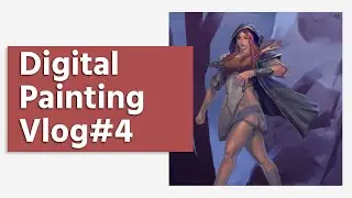 Digital Painting Vlog #4 | Mitler #8