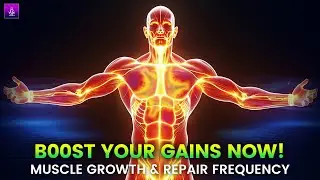 Muscle Growth & Repair Frequency: Binaural Beats to Boost Gains FAST (Post-Workout Recovery)