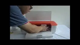 VEVOR Vinyl Cutter Machine (Unboxing to remove protective film and install cutter)