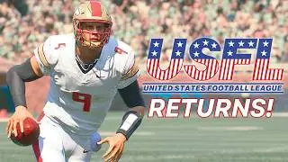 Я возродил USFL в Madden 25 и начал всё заново с фэнтези-драфта!