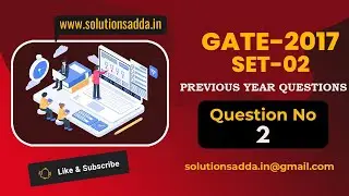 C Programming | Strings | CS GATE PYQs | GATE 2017 Set-2 Solutions | Solutions Adda | Q2 | GATE 2022