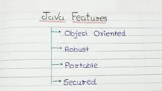 Explain Features Of Java || In Hindi || Java