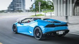 The best Drone shot commercial (Lamborghini Hurac&aacute;n LP 610-4 Spyder)