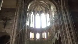 MONT-SAINT-MICHEL [inside the abbey church]