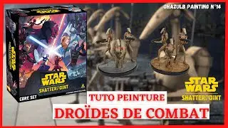 SPECIAL STAR WARS : SHATTERPOINT. Peindre les Droïdes de combat (aérographe) !