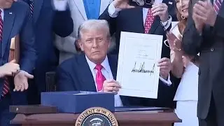 President Trump officially signs his &lsquo;Big, Beautiful Bill&rsquo; at White House