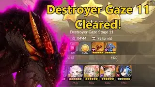 Destroyer Gaze 11 Cleared! | Seven Knight: Rebirth