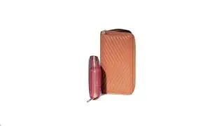 Chevron Trapunto Wallet | Walter Drake