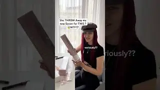 Она ВЫБРОСИЛА мой новый пылесос Dyson из-за ЭТОГО? 😱Что за бред??