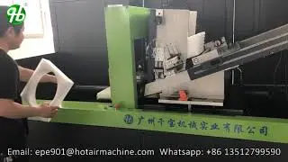 The Fastest Polyethylene Foam Automatic Welding Machines in the world