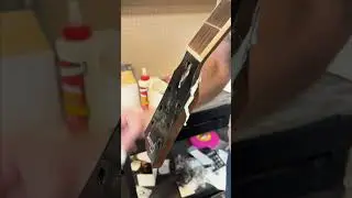 The squeeze out is so satisfying on this broken neck