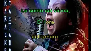 Camaleonti L'ora dell'amore karaoke con coro