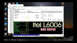 itel l6006 imei repair cm2/spd module