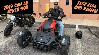 2019 Can Am Ryker 900 Test Ride and Review