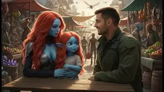 I Was Shocked When My Little Alien Friend Suddenly Said, 