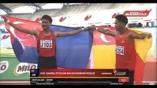 100M LELAKI Akhir | Olahraga - SUKMA Sarawak 2024