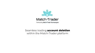 How to delete your Match-Trader account?