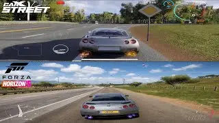 CarX Street vs Forza Horizon 5 | Nissan GTR | Sound Exhaust Check