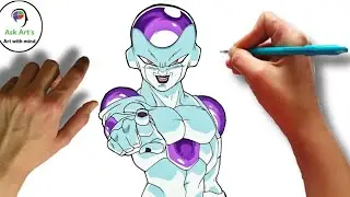 How to Draw Frieza | Step By Step | Dragon Ball