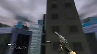 CS 1.6: surf_night_city by z0r (WR)