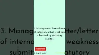Audit Committee shall mandatorily review | CA Final | #shorts