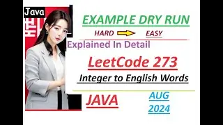 Integer to English Words | Leetcode 273 | Java Code | Developer Coder