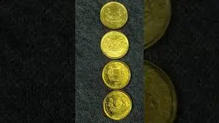 Lots of Singapore 5 Cent 2014(AH 1436) New Currency Coins-03