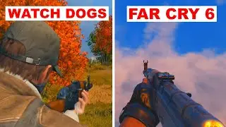 Far Cry 6 vs Watch Dogs - Weapon Comparison