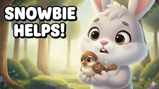 Snowbie & the Lost Sparrow 🐦 | A Silent Fairy Tale for Kids