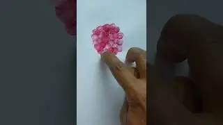 finger print flower🌸🌸🌸#shorts