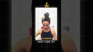 Blue-Face Paint Disaster: A Month Long Struggle #shorts #voicebite