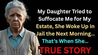A TRUE STORY ABOUT GRANDMA 💔💔 My Daughter Tried to Suffocate Me for My Estate &mdash; She Woke Up in Jail.