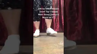 Free Zoom Beginner Tap Classes & Intermediate Tap Lessons #shorts