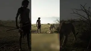 Homo habilis & Lion: A Prehistoric Survival Encounter