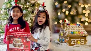 Let&rsquo;s build a Gingerbread House | Christmas Holiday fun 2021| Gingerbread House Song