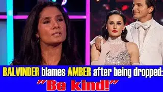 Balvinder Sopal blames Amber Davies after his elimination sparking outrage:Be kind!