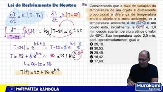 LEI DO RESFRIAMENTO DE NEWTON 📌 03