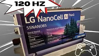 Обзор LG 2020 NANOCELL 85 (взгляд геймера)