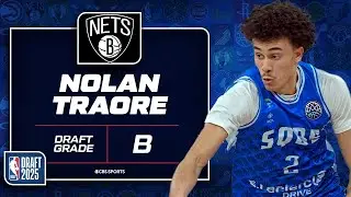 Nolan Traore selected No. 19 overall by Nets | 2025 NBA Draft Grades & Instant Reaction